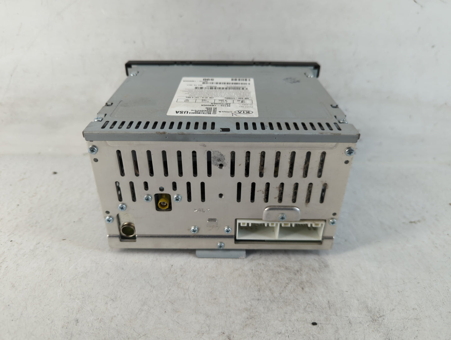 2012-2015 Kia Rio Radio AM FM Cd Player Receiver Replacement P/N:96170-1W900CA Fits Fits 2012 2013 2014 2015 OEM Used Auto P