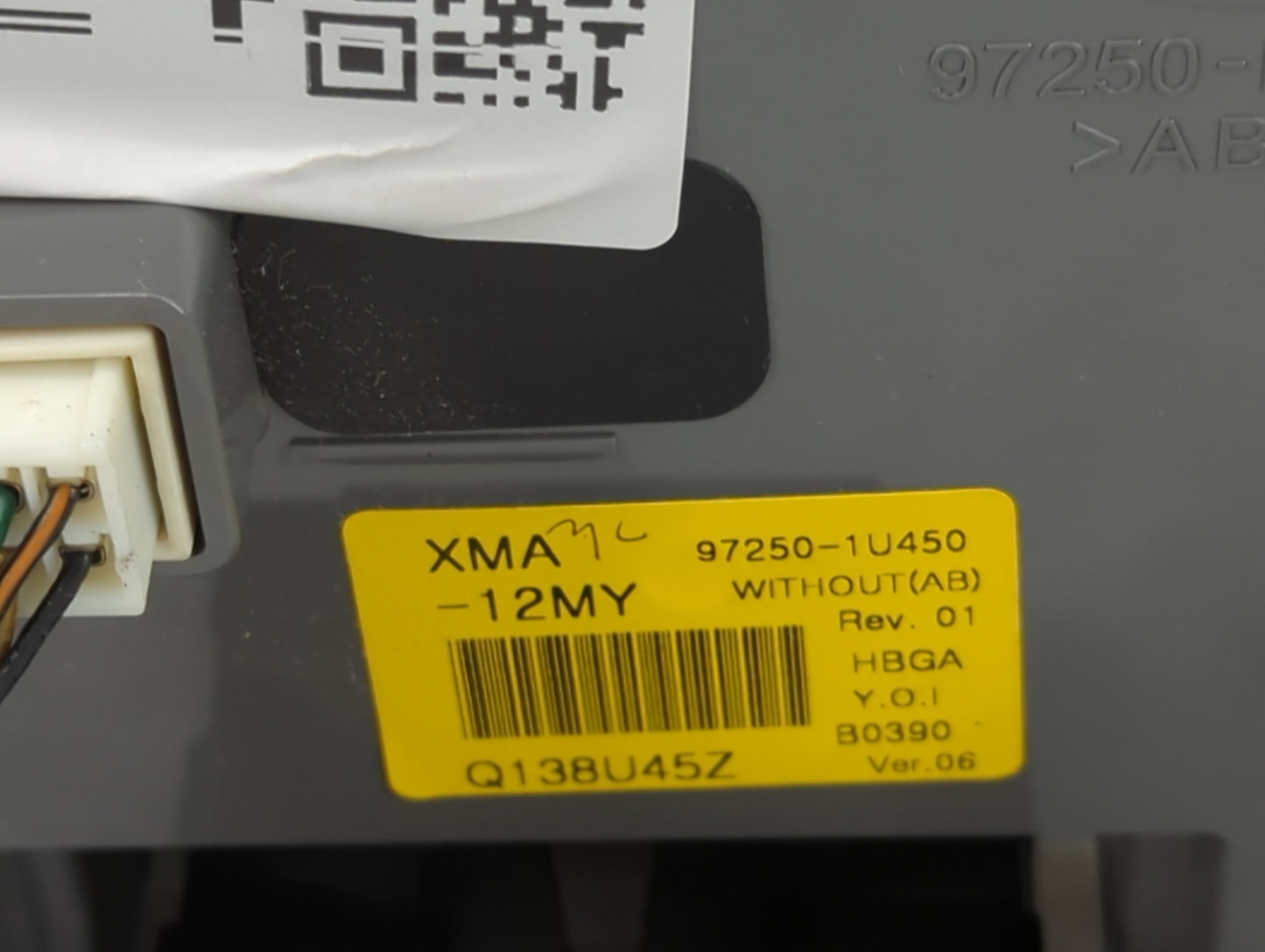 2012-2013 Kia Sorento Climate Control Module Temperature AC/Heater Replacement P/N:Q138U45Z 97250-1U450 Fits Fits 2012 2013