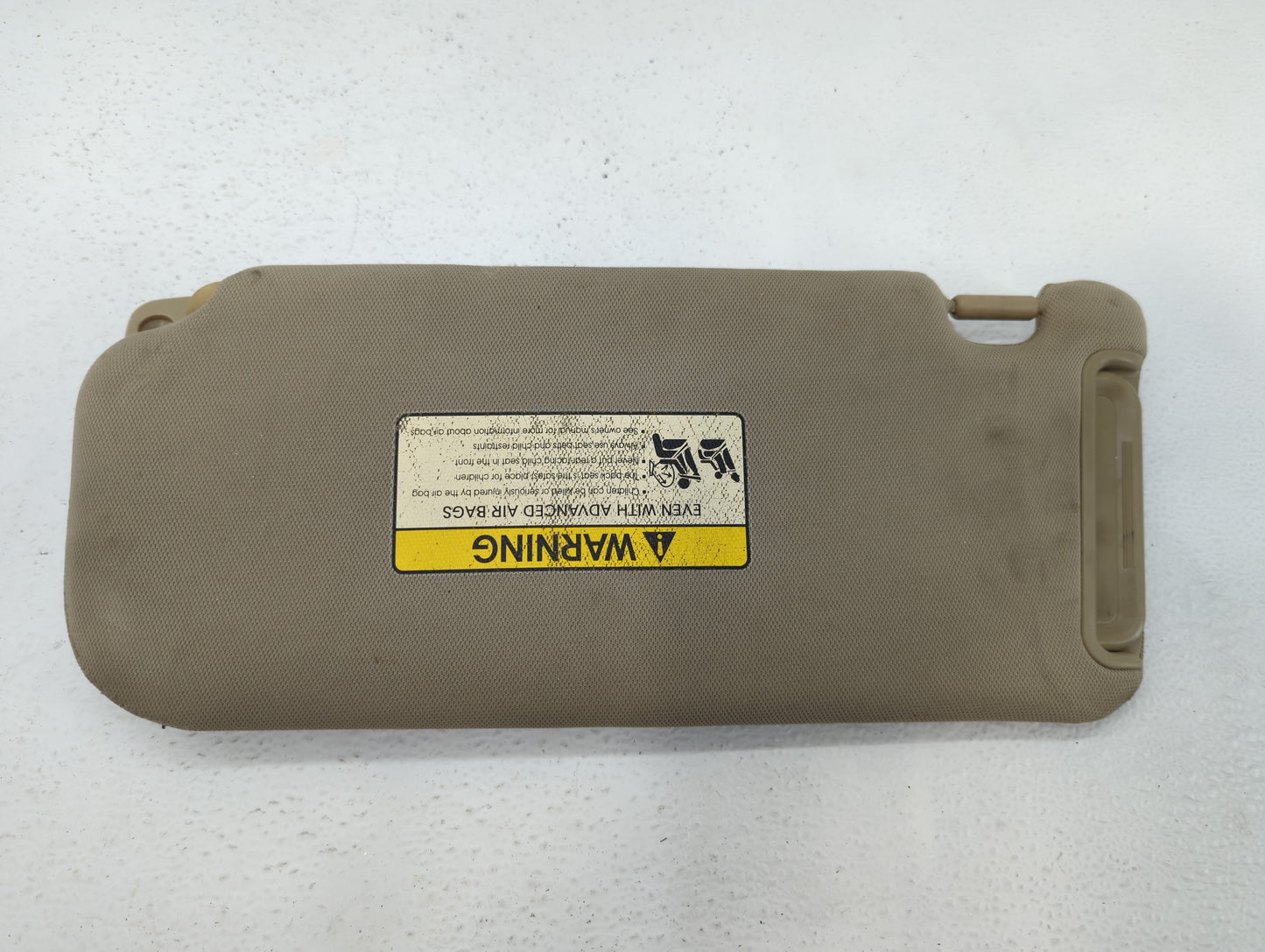 2011-2015 Kia Sorento Sun Visor Shade Replacement Passenger Right Mirror Fits Fits 2011 2012 2013 2014 2015 OEM Used Auto Pa