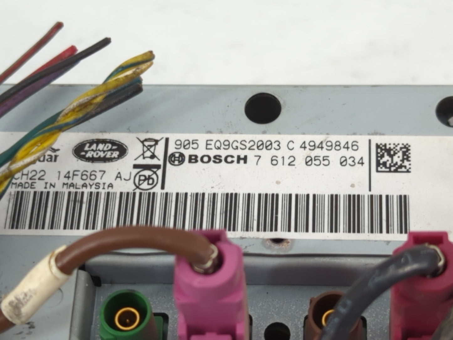 2012-2012 Land Rover Lr4 Information Display Screen - Oemusedautoparts1.com