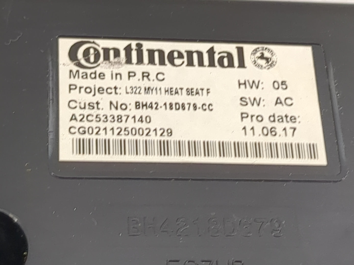 2010-2012 Land Rover Range Rover Climate Control Module Temperature AC/Heater Replacement P/N:BH42-18D679-CC A2C53387140 Fit