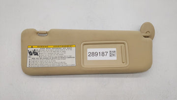 2012 Lexus Es350 Sun Visor Shade Replacement Passenger Right Mirror Fits OEM Used Auto Parts
