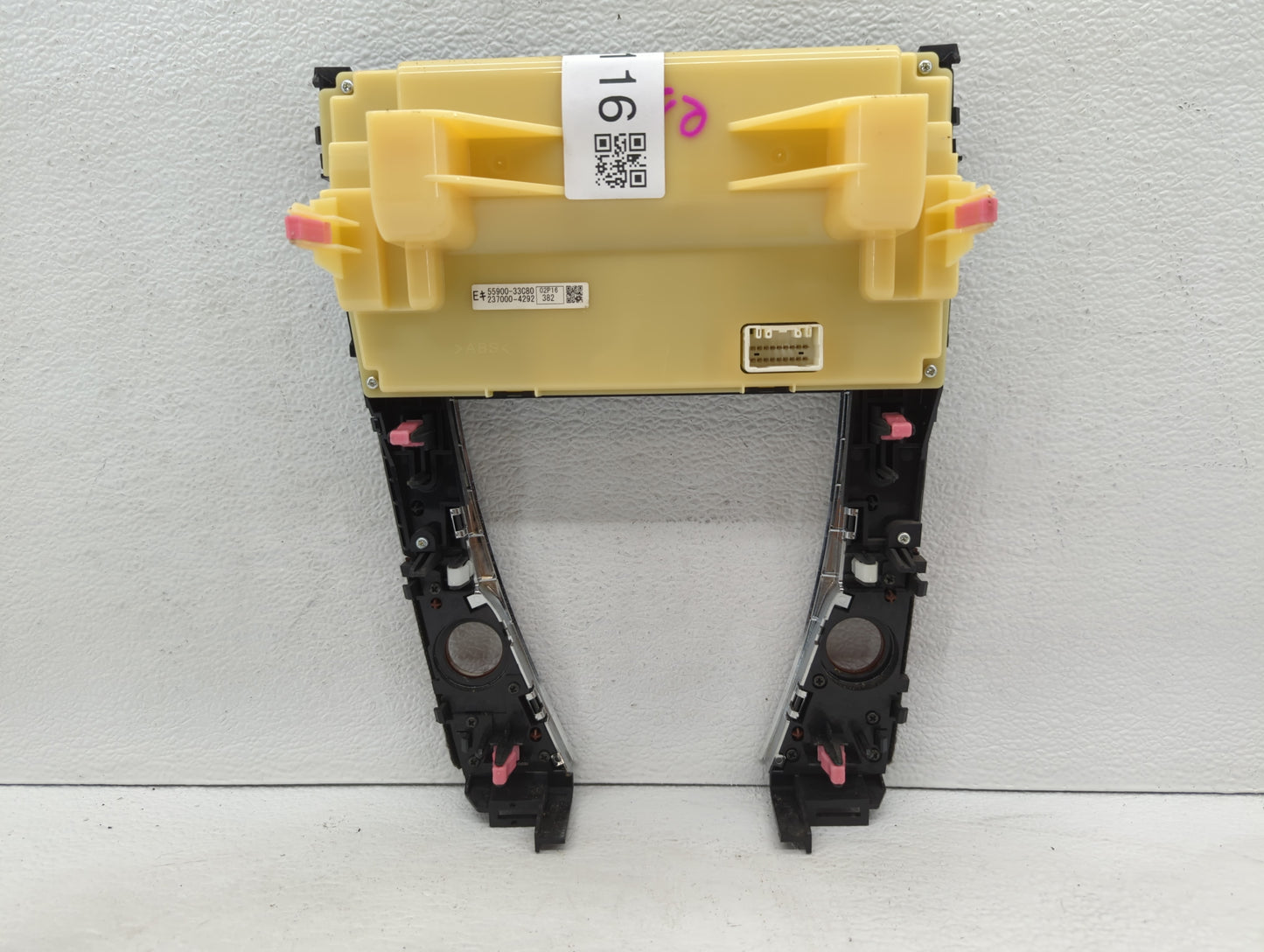 2012 Lexus Es350 Climate Control Module Temperature AC/Heater Replacement P/N:237000-4292 55900-33C80 Fits OEM Used Auto Par
