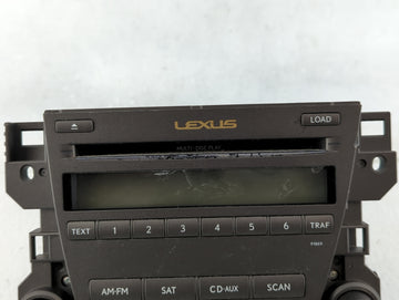 2010-2012 Lexus Es350 Radio AM FM Cd Player Receiver Replacement P/N:86120-33E40 86805-60131, 86431-33010 Fits Fits 2010 2011 2012 OEM Used Auto Parts