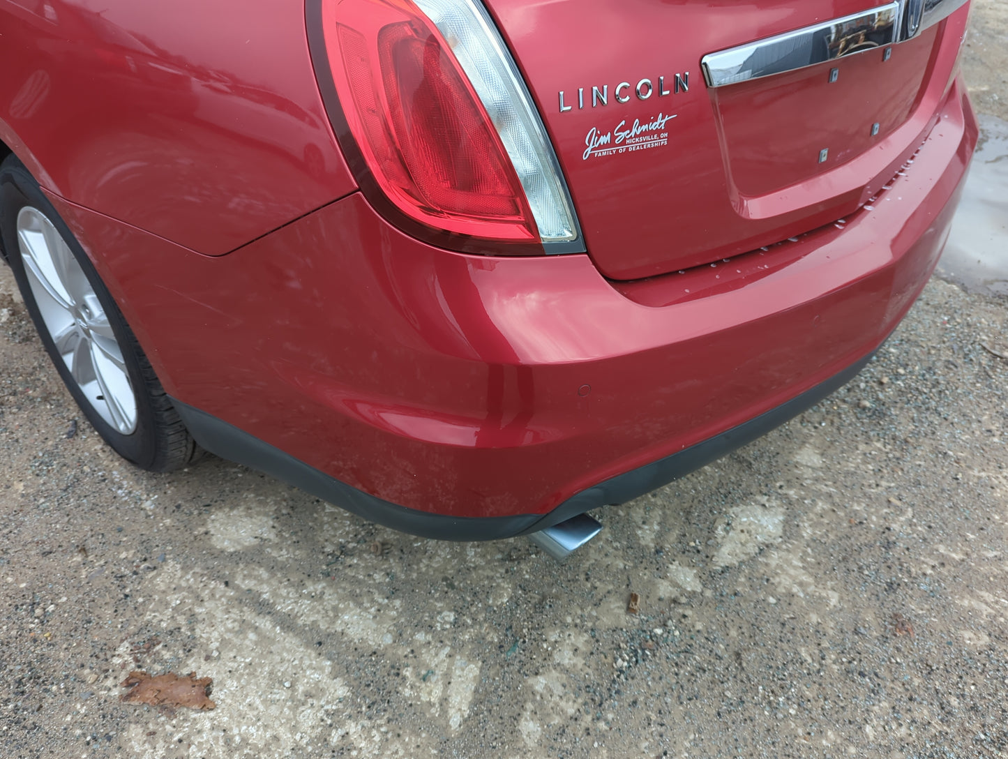 2010-2012 Lincoln Mks Rear Bumper Assembly Oem - Oemusedautoparts1.com