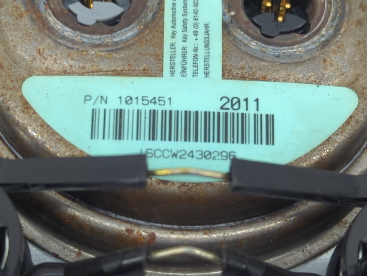 2011-2012 Lincoln Mks Air Bag Driver Left Steering Wheel Mounted - Oemusedautoparts1.com