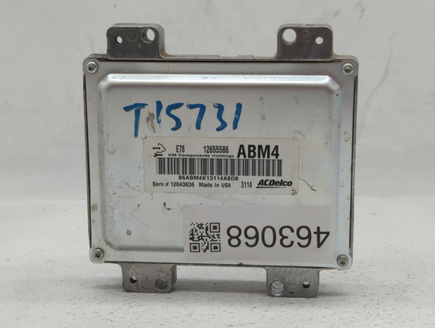 2011-2012 Lincoln Mkt PCM Engine Control Computer ECU ECM PCU OEM P/N:12643636 12655586 Fits Fits 2011 2012 OEM Used Auto Pa