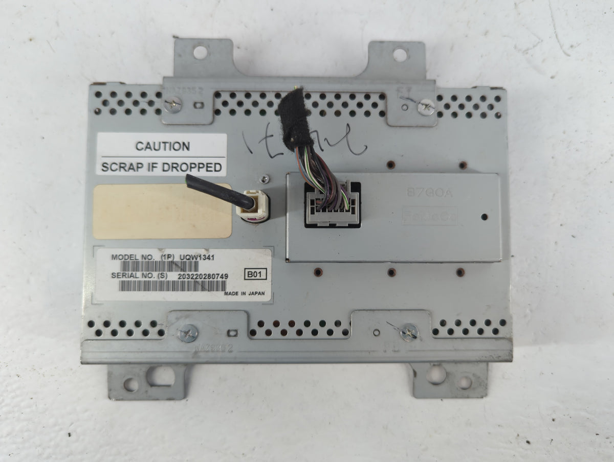 2012 Lincoln Mkz Information Radio Display Screen - Oemusedautoparts1.com
