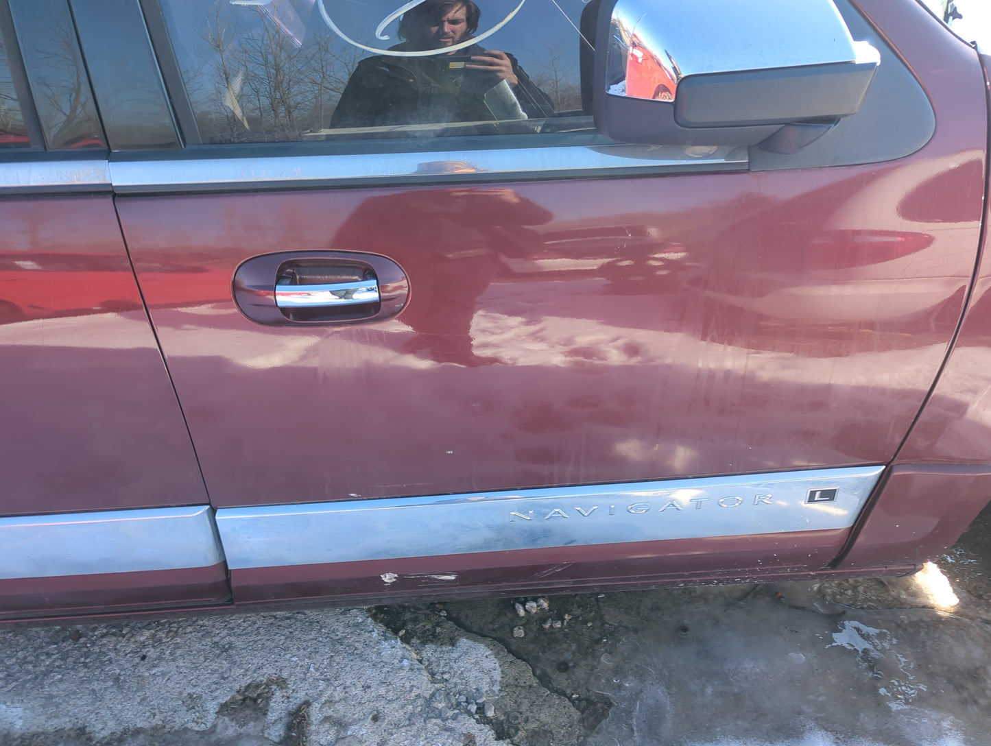 2012 Lincoln Navigator Passenger Front Door Oem - Oemusedautoparts1.com