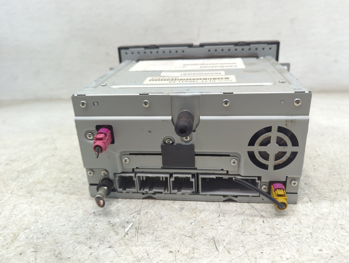 2012 Lincoln Navigator Radio AM FM Cd Player Receiver Replacement P/N:CL7T 18K931 AA QX3703UA Fits OEM Used Auto Parts - Oem