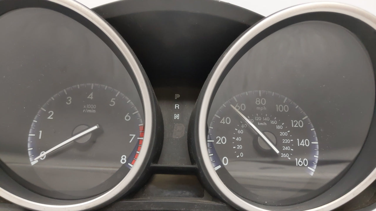 2012-2013 Mazda 3 Instrument Cluster Speedometer Gauges P/N:8M BGV7 C Fits Fits 2012 2013 OEM Used Auto Parts - Oemusedautop