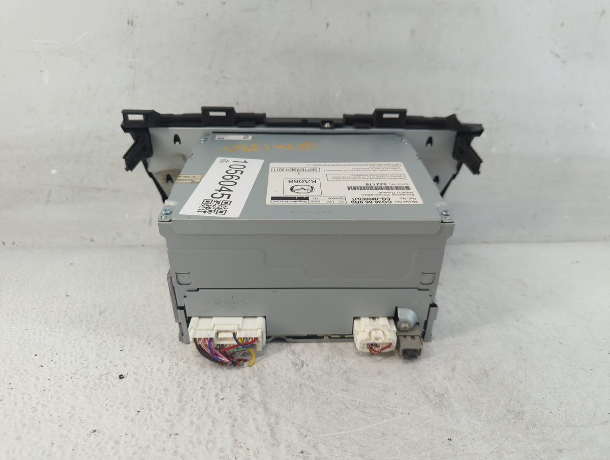 2012 Mazda 5 Radio AM FM Cd Player Receiver Replacement P/N:CG36 66 9R0 Fits OEM Used Auto Parts - Oemusedautoparts1.com