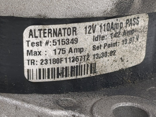 2007-2015 Mazda Cx-9 Alternator Replacement Generator Charging Assembly Engine OEM Fits OEM Used Auto Parts