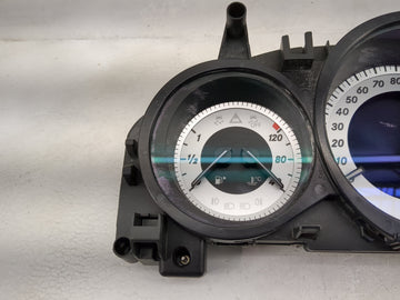 2012 Mercedes-Benz C-Class Instrument Cluster Speedometer Gauges P/N:A2049003808 AZC33221200 Miles: Fits OEM Used Auto Parts