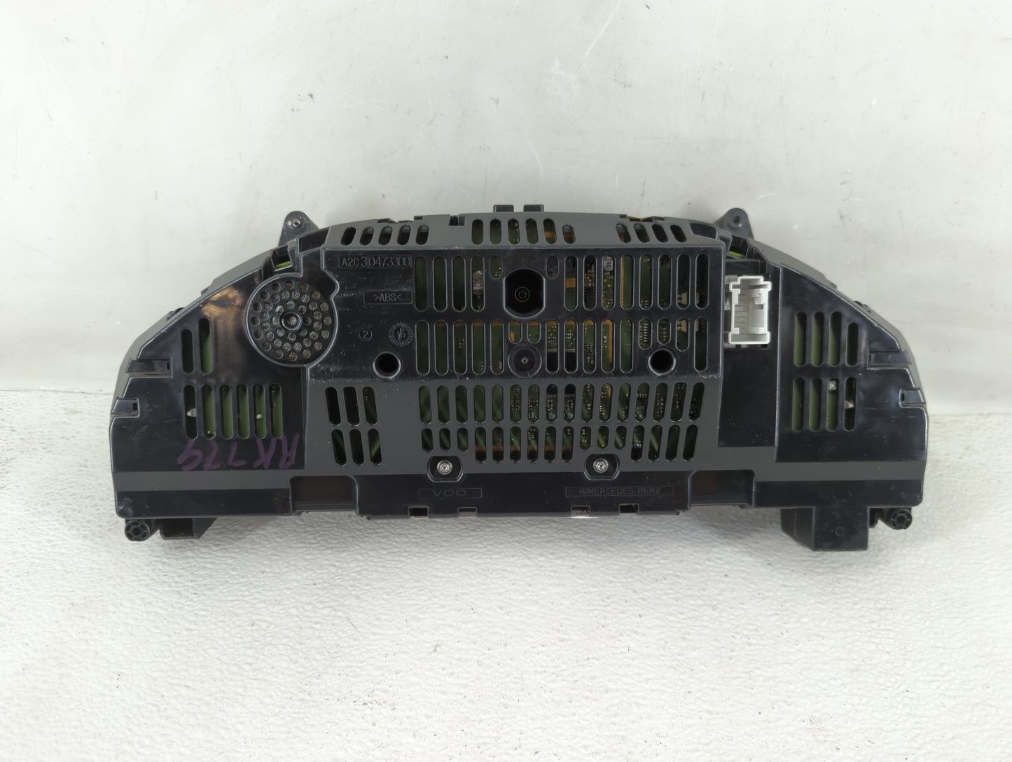 2012 Mercedes-Benz C250 Instrument Cluster Speedometer Gauges P/N:A 204 900 38 08 Fits OEM Used Auto Parts - Oemusedautopart
