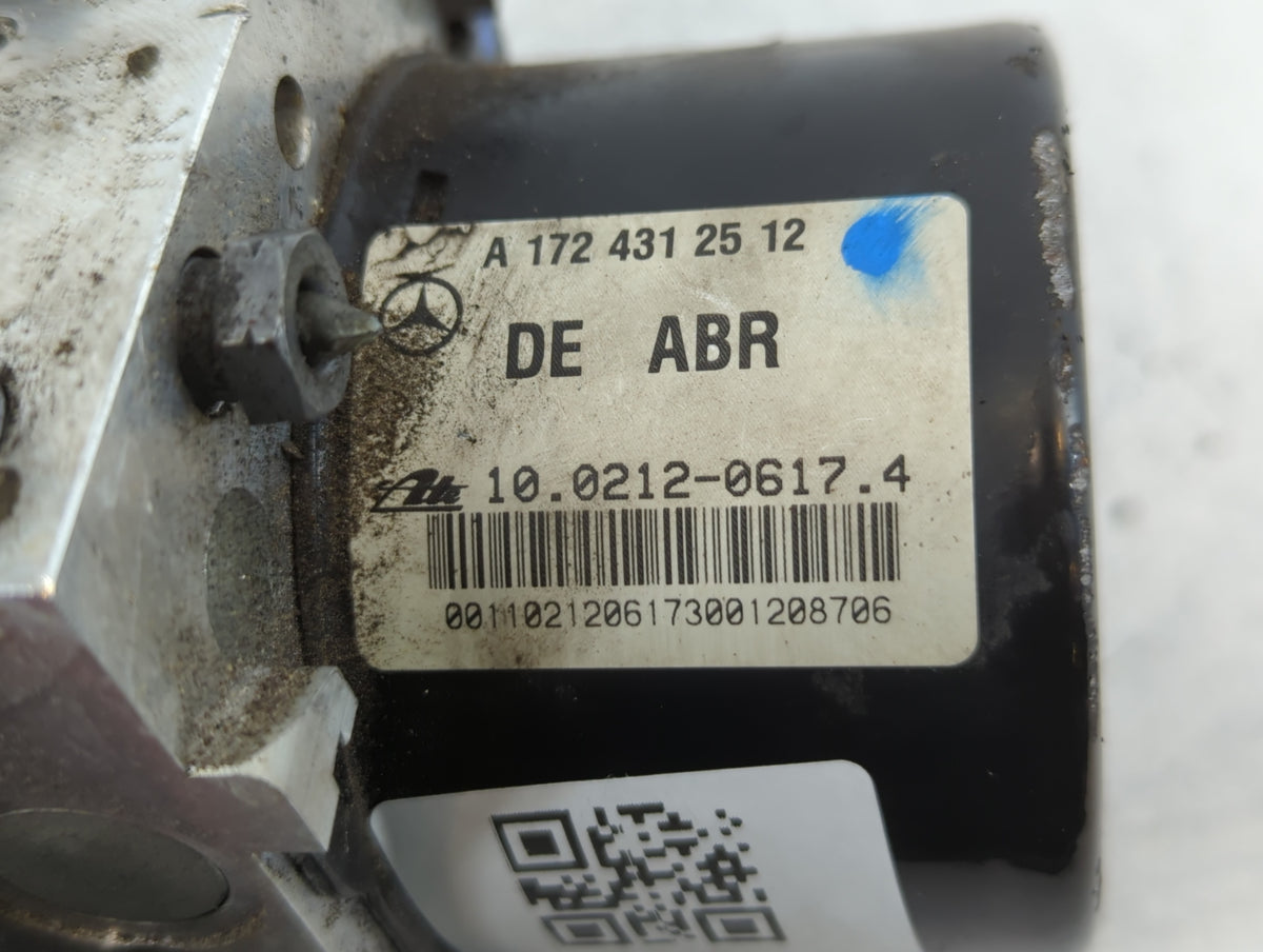 2012 Mercedes-Benz C250 Anti-Lock Brake ABS Pump Module Actuator OEM P/N:A 172 431 25 12 Fits OEM Used Auto Parts - Oemuseda