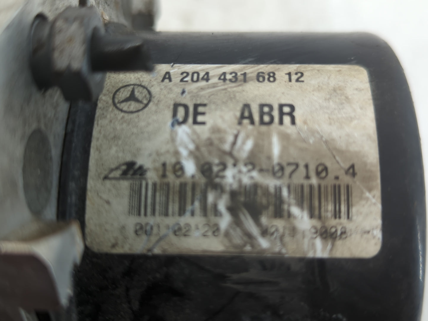 2012 Mercedes-Benz C250 ABS Pump Control Module Replacement P/N:A 204 431 68 12 Fits OEM Used Auto Parts - Oemusedautoparts1