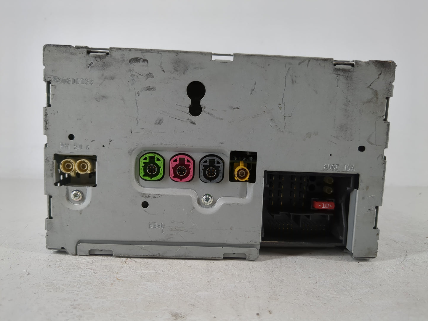 2012 Mercedes-Benz C300 Radio AM FM Cd Player Receiver Replacement P/N:A 204 900 21 13 Fits OEM Used Auto Parts - Oemusedaut