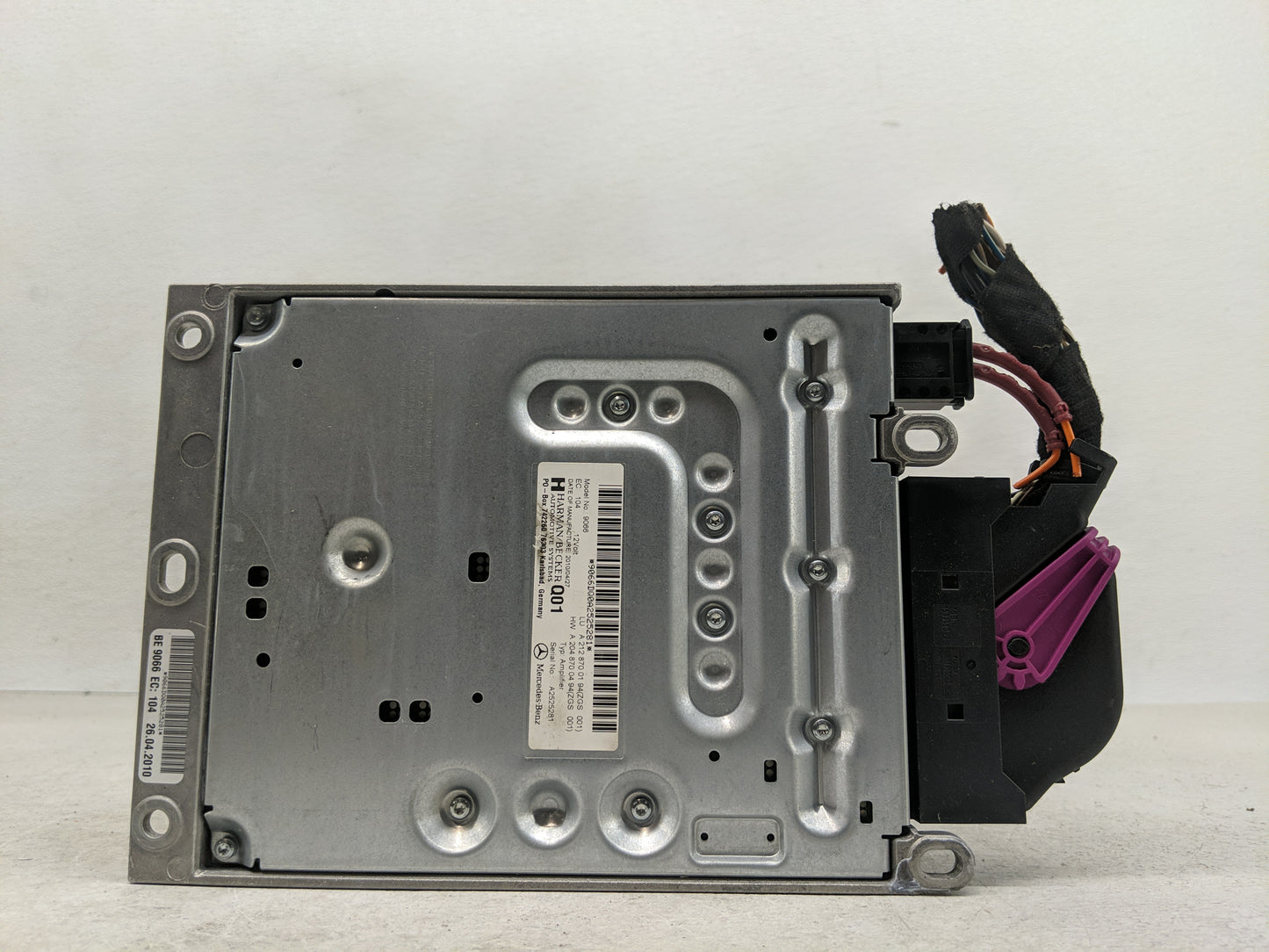 2012 Mercedes-Benz C350 Radio AM FM Cd Player Receiver Replacement P/N:742260 76303 Fits OEM Used Auto Parts - Oemusedautopa