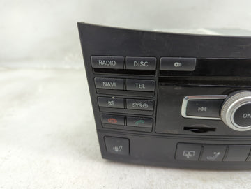 2011-2012 Mercedes-Benz E350 Radio AM FM Cd Player Receiver Replacement P/N:A2129007513 A2129011706 Fits Fits 2011 2012 OEM Used Auto Parts