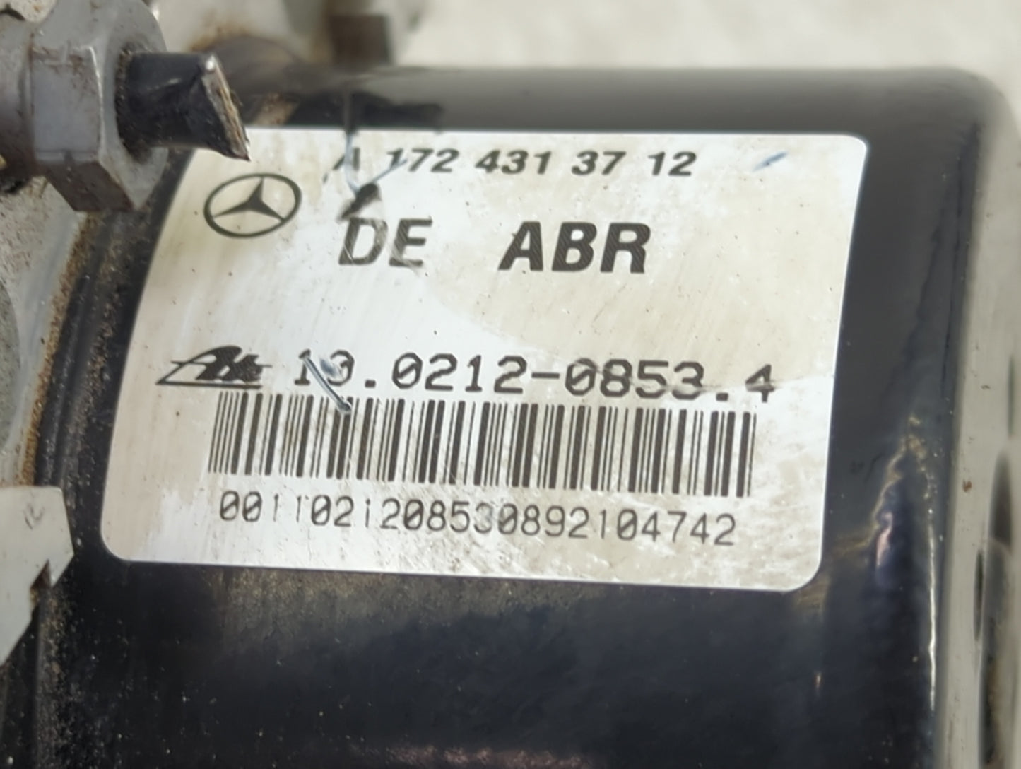 2012 Mercedes C-Class ABS Pump Control Module Replacement P/N:A1724313712 10.0212-0853.4, A0095404581 Fits OEM Used Auto Par
