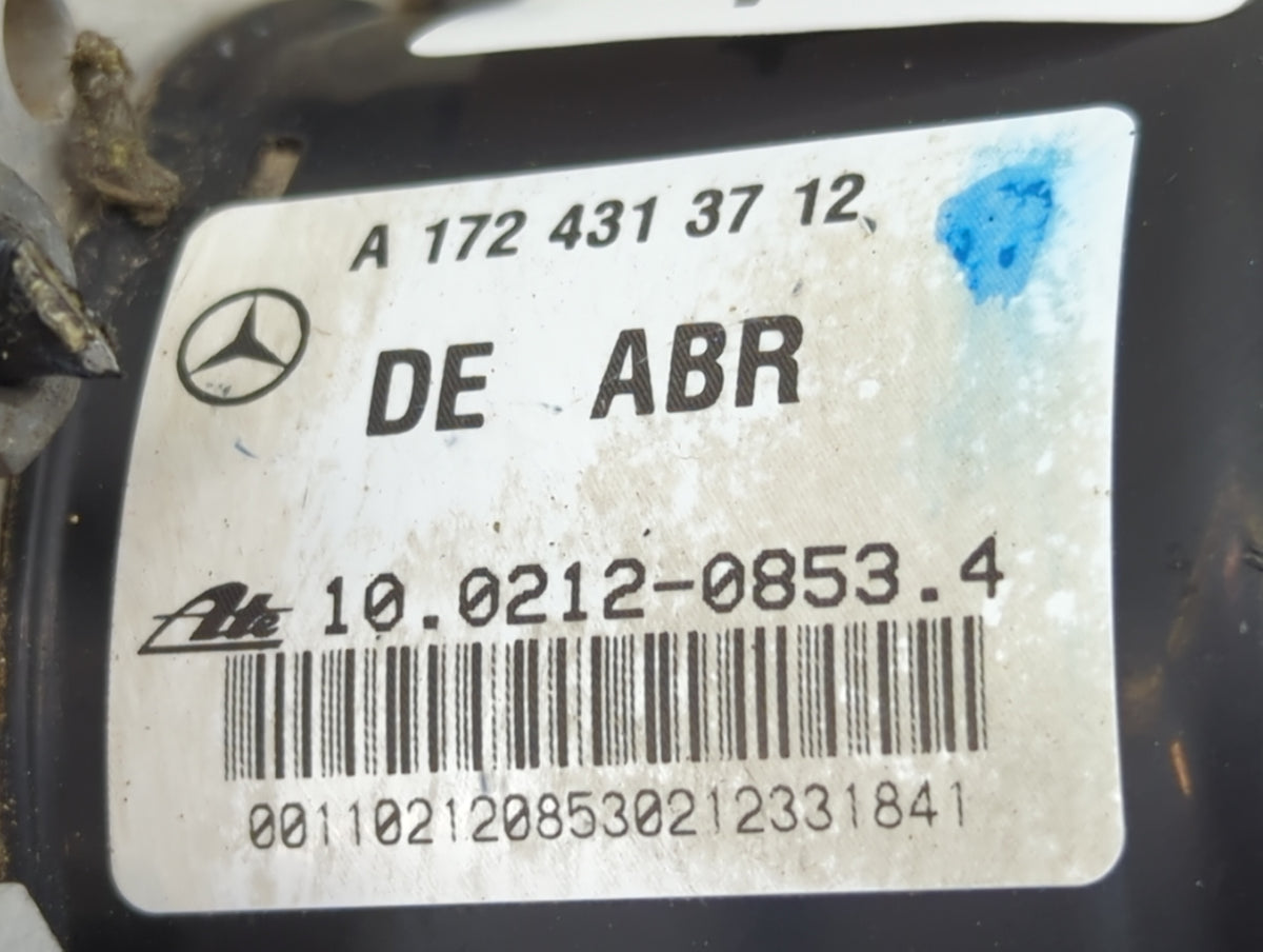 2012 Mercedes C-Class Anti-Lock Brake ABS Pump Module Actuator OEM P/N:A1724313712 10.0212-0853.4, A0095404581 Fits OEM Used
