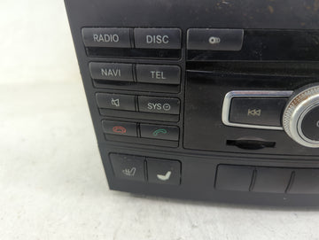 2012 Mercedes E-Class Radio AM FM Cd Player Receiver Replacement P/N:A2129005014 A2129011706, A1729029303 Fits Fits 2011 OEM Used Auto Parts