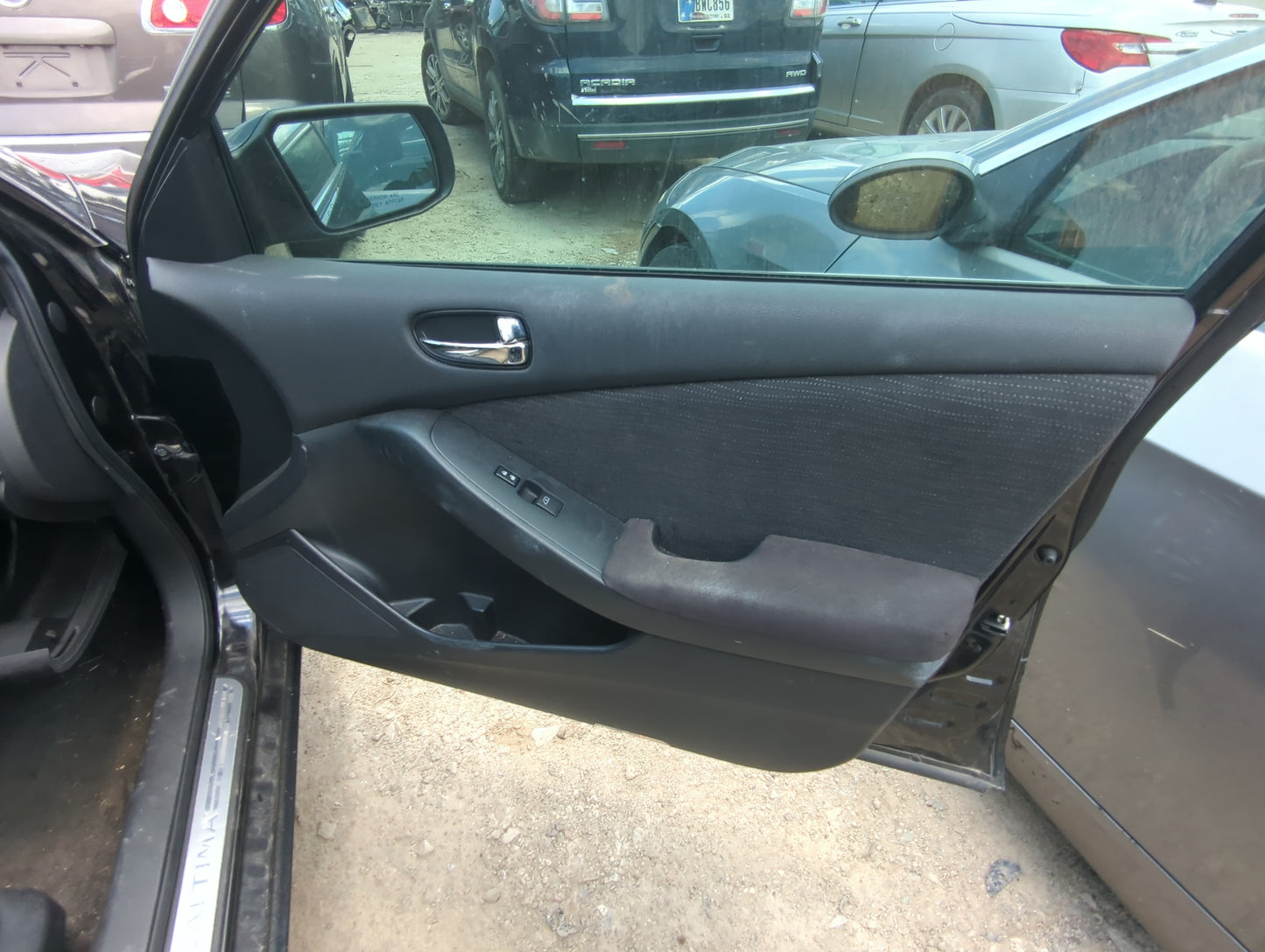 2012 Nissan Altima Front Right Passenger Interior Door Panel Trim - Oemusedautoparts1.com