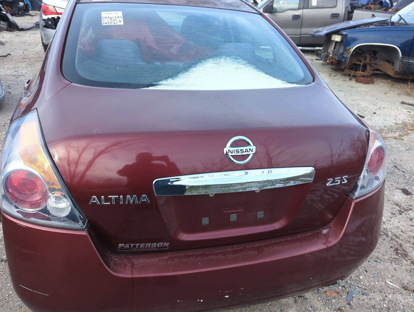 2007-2012 Nissan Altima Trunk/decklid/hatch/tailgate Oem - Oemusedautoparts1.com