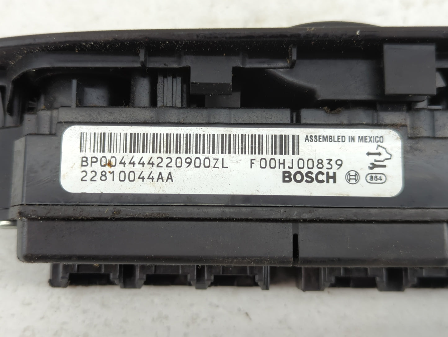 2008-2013 Nissan Altima Master Power Window Switch Replacement Driver Side Left P/N:22810044AA Fits OEM Used Auto Parts - Oe