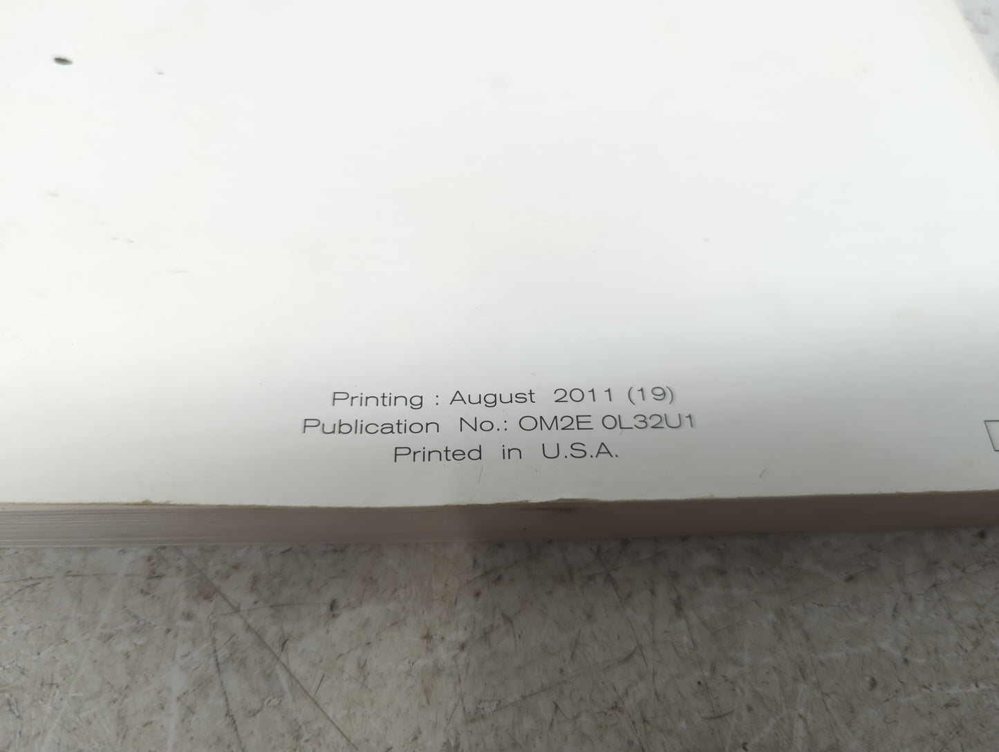 2012 Nissan Altima Owners Manual Book Guide P/N:OM2E-0L32U1 OEM Used Auto Parts - Oemusedautoparts1.com