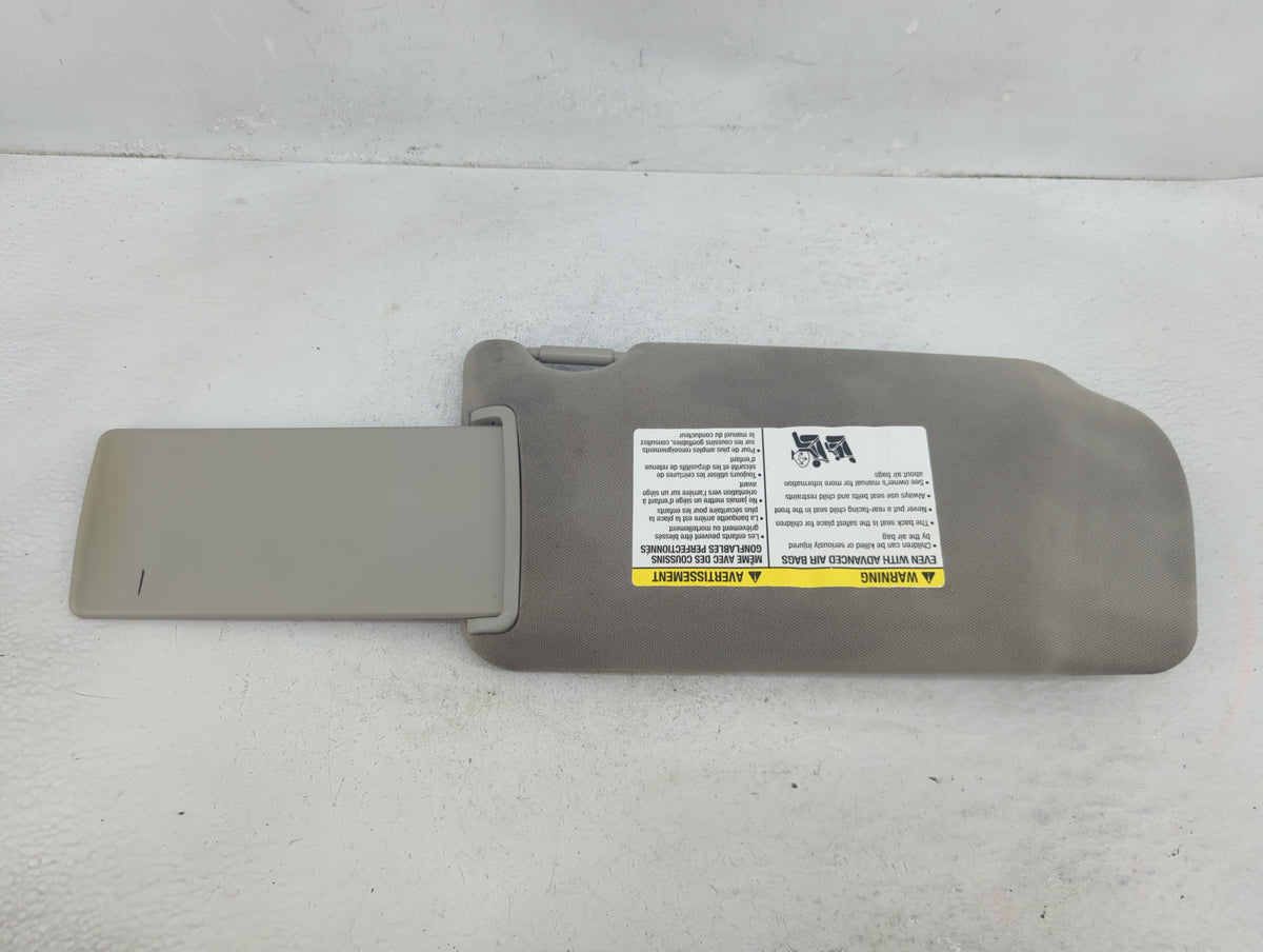 2010-2012 Nissan Altima Sun Visor Shade Replacement Driver Left Mirror Fits Fits 2010 2011 2012 OEM Used Auto Parts - Oemuse