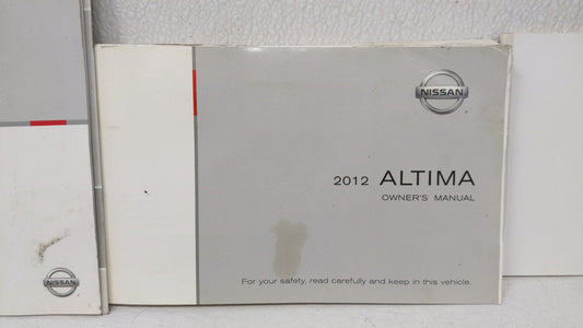 2012 Nissan Altima Owners Manual Book Guide OEM Used Auto Parts