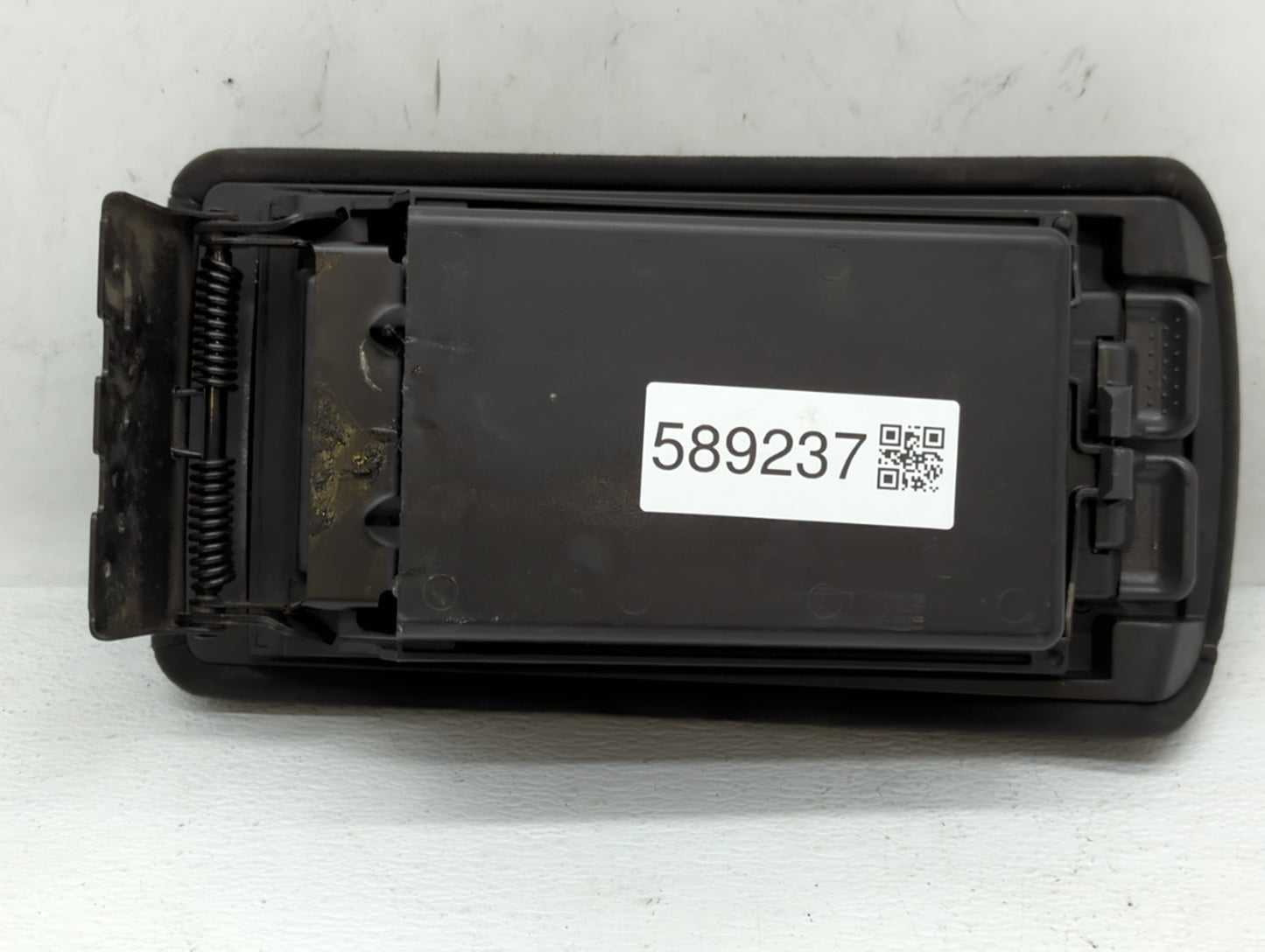 2010-2013 Nissan Altima Center Console Armrest Cover Lid Black - Oemusedautoparts1.com
