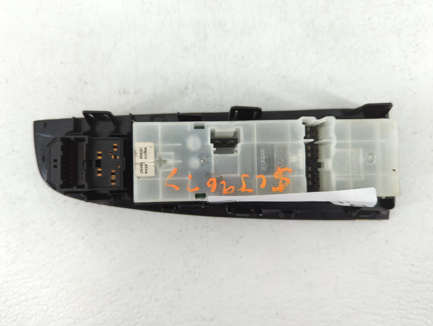 2007-2012 Nissan Altima Master Power Window Switch Replacement Driver Side Left P/N:25401 ZN50C Fits OEM Used Auto Parts - O