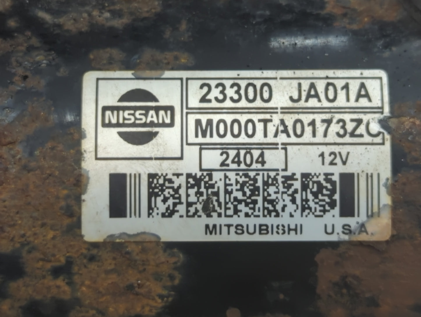 2007-2013 Nissan Altima Car Starter Motor Solenoid OEM P/N:23300 JA01A Fits Fits 2007 2008 2009 2010 2011 2012 2013 OEM Used