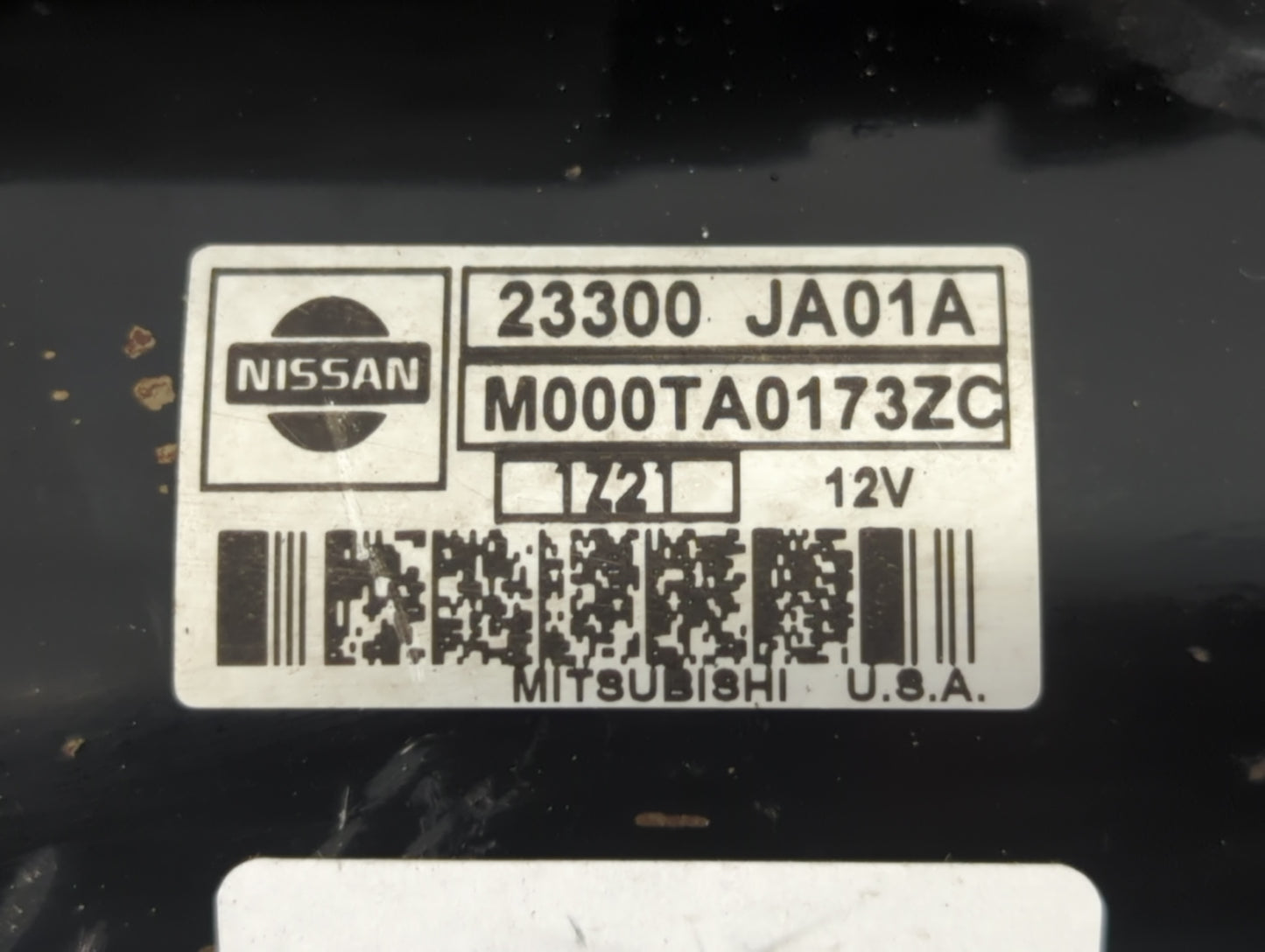 2007-2013 Nissan Altima Car Starter Motor Solenoid OEM P/N:M000TA0173ZC 23300 JA01A Fits Fits 2007 2008 2009 2010 2011 2012