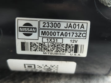 2007-2013 Nissan Altima Car Starter Motor Solenoid OEM P/N:M000TA0173ZC 23300 JA01A Fits Fits 2007 2008 2009 2010 2011 2012 2013 OEM Used Auto Parts