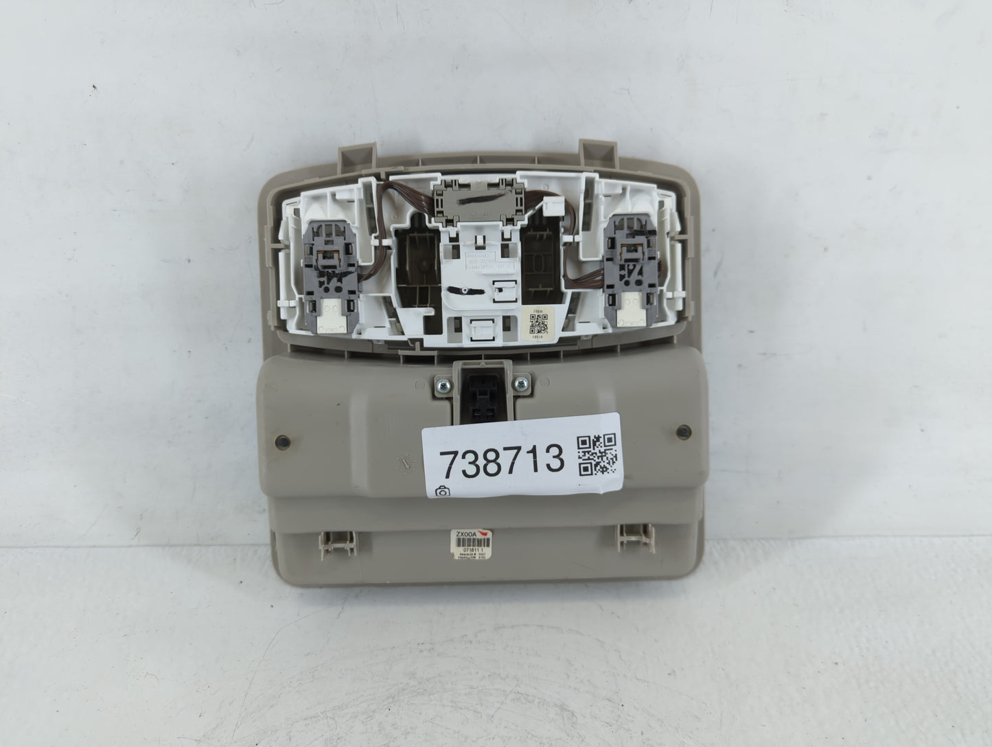 2010-2012 Nissan Altima Overhead Roof Console 738713 - Oemusedautoparts1.com