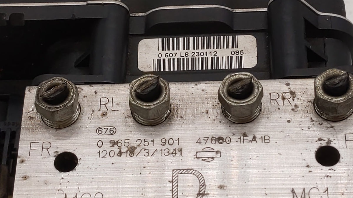 2011-2014 Nissan Cube Anti-Lock Brake ABS Pump Module Actuator OEM P/N:47660 1FA1B Fits Fits 2011 2012 2013 2014 OEM Used Au
