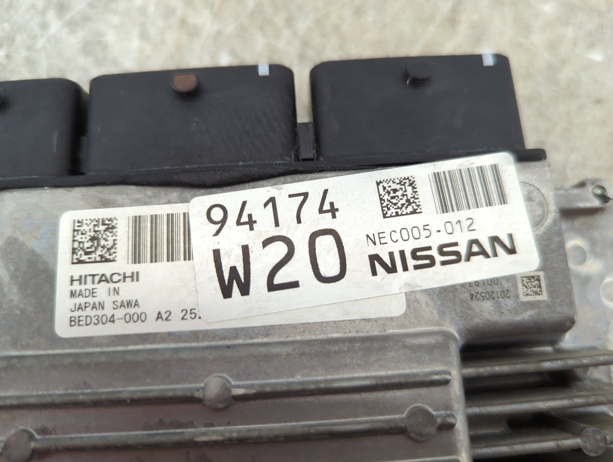 2012-2017 Nissan Juke PCM Engine Control Computer ECU ECM PCU OEM P/N:NEC005-012 BED304-000 Fits OEM Used Auto Parts - Oemus