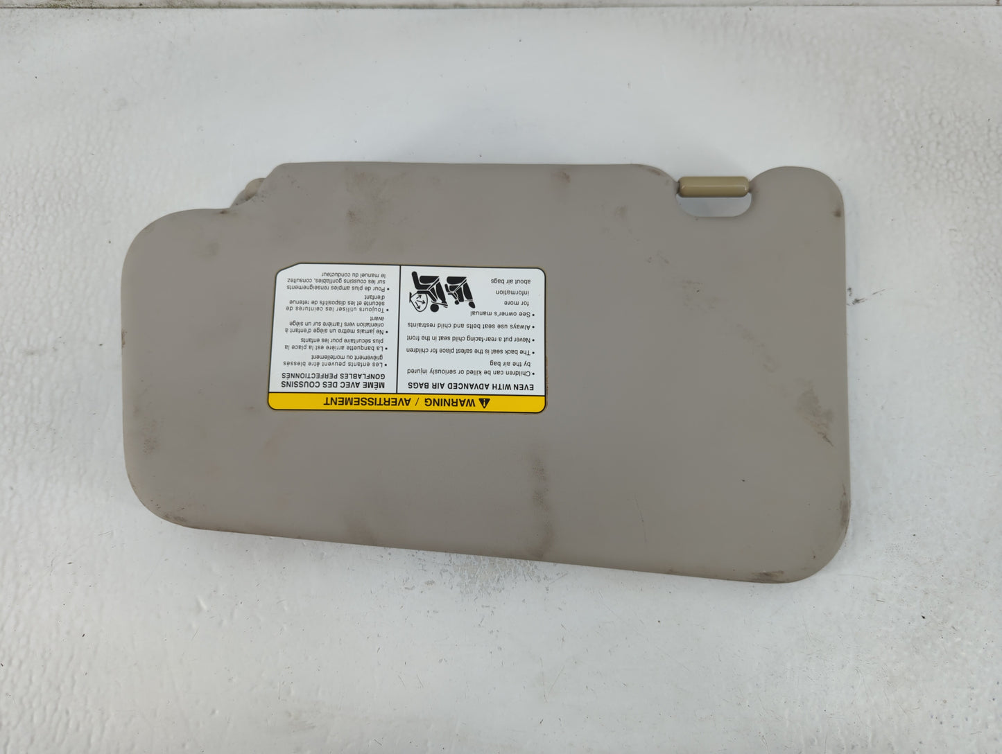 2011-2013 Nissan Juke Sun Visor Shade Replacement Passenger Right Mirror Fits Fits 2011 2012 2013 OEM Used Auto Parts - Oemu