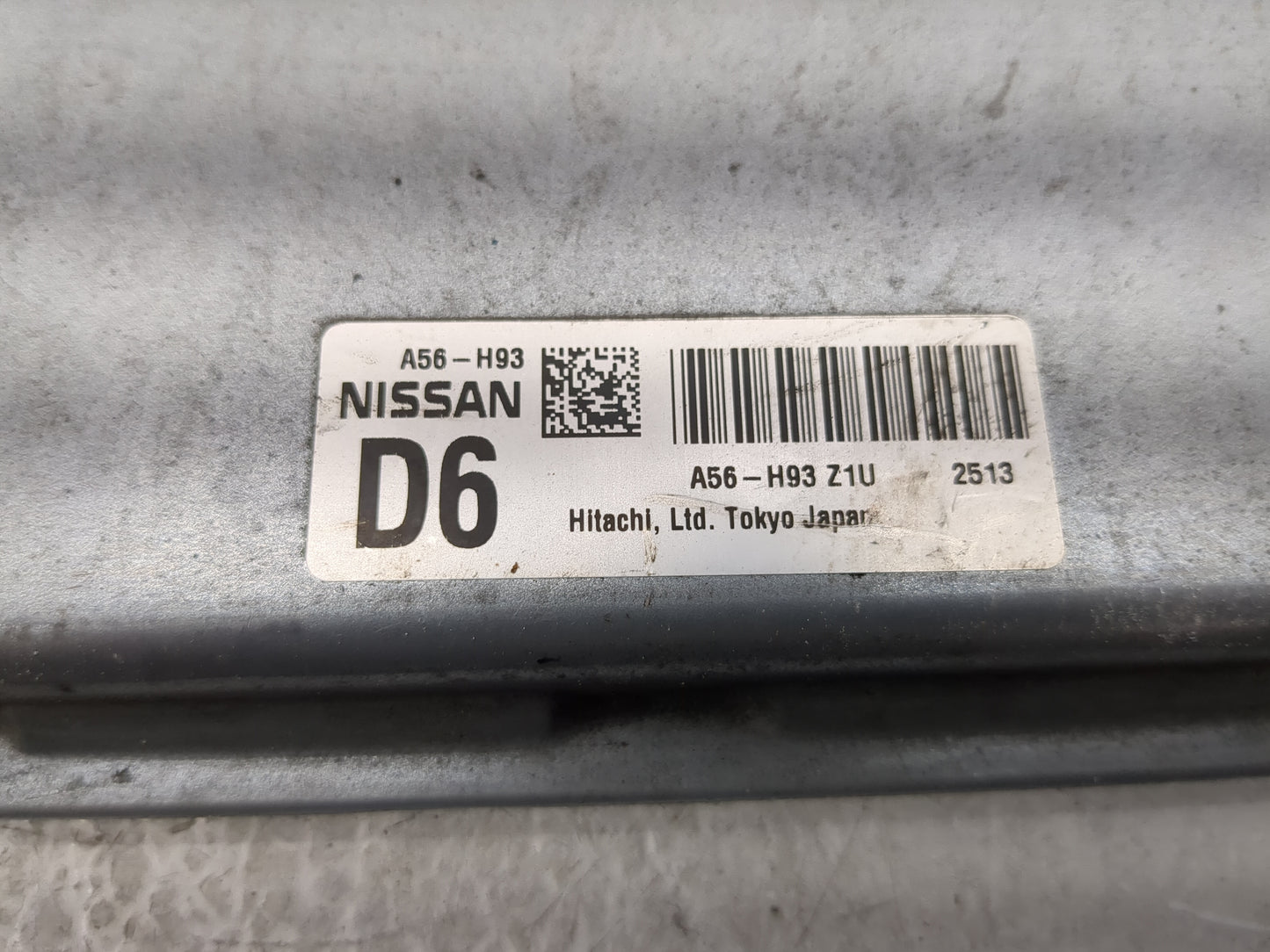 2012-2013 Nissan Maxima PCM Engine Control Computer ECU ECM PCU OEM P/N:A56-H93 A56-H93 Z1U Fits Fits 2012 2013 OEM Used Aut