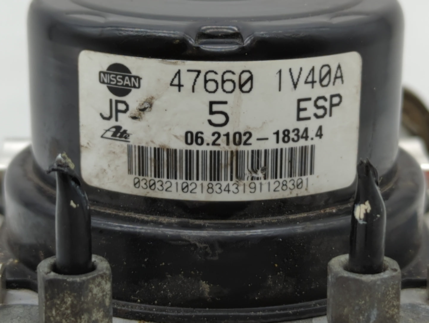 2012-2014 Nissan Murano ABS Pump Control Module Replacement P/N:47660 1V40A Fits Fits 2012 2013 2014 OEM Used Auto Parts - O