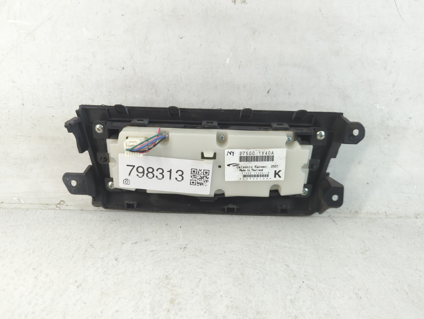 2010-2014 Nissan Murano Climate Control Module Temperature AC/Heater Replacement P/N:27500 1V40A Fits OEM Used Auto Parts -