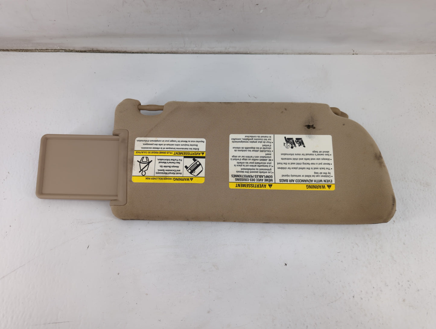 2005-2012 Nissan Pathfinder Sun Visor Shade Replacement Driver Left Mirror Fits Fits 2005 2006 2007 2008 2009 2010 2011 2012