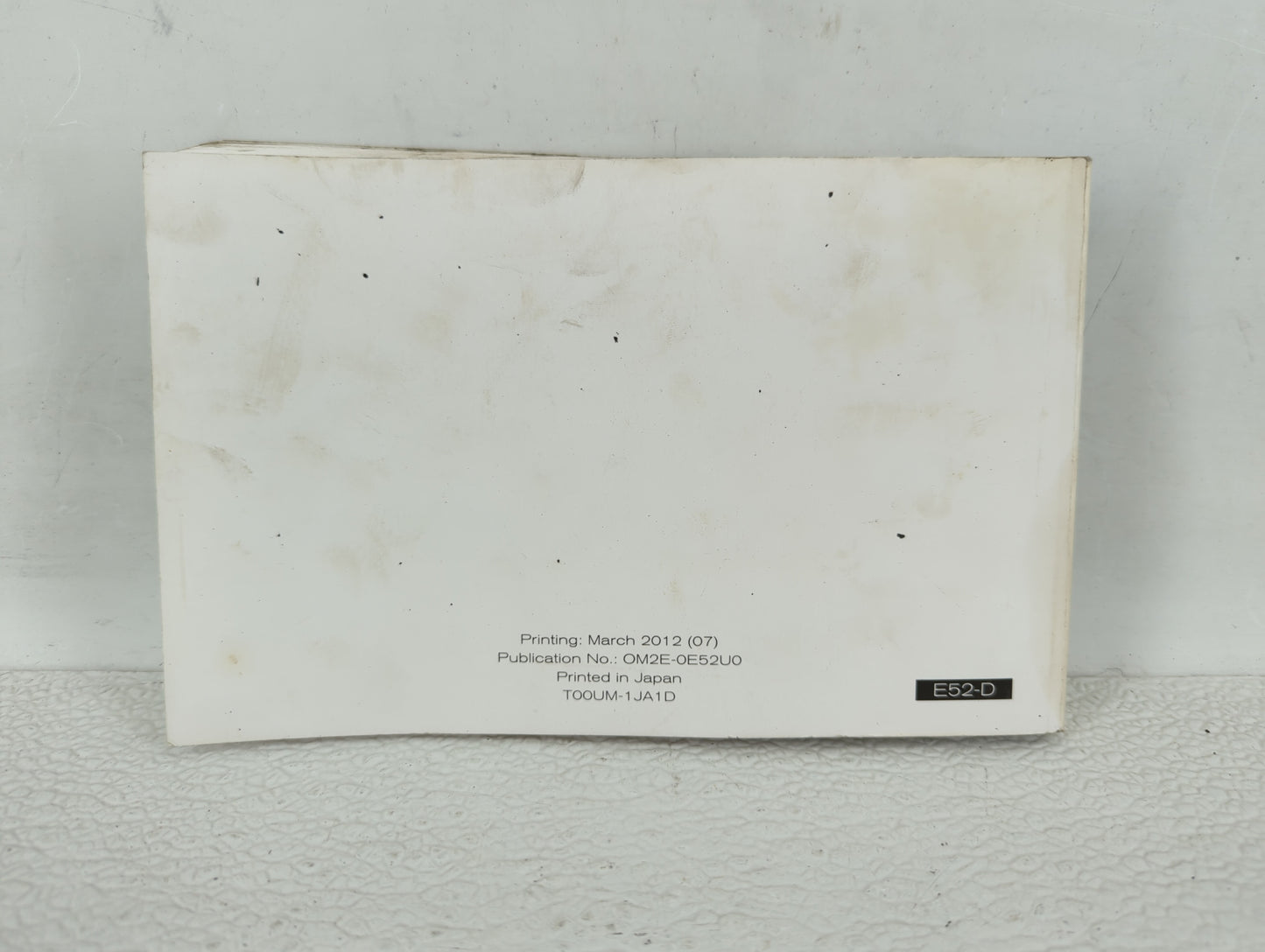 2012 Nissan Quest Owners Manual Book Guide OEM Used Auto Parts - Oemusedautoparts1.com