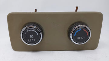 2007-2009 Nissan Quest Climate Control Module Temperature AC/Heater Replacement Fits Fits 2007 2008 2009 OEM Used Auto Parts
