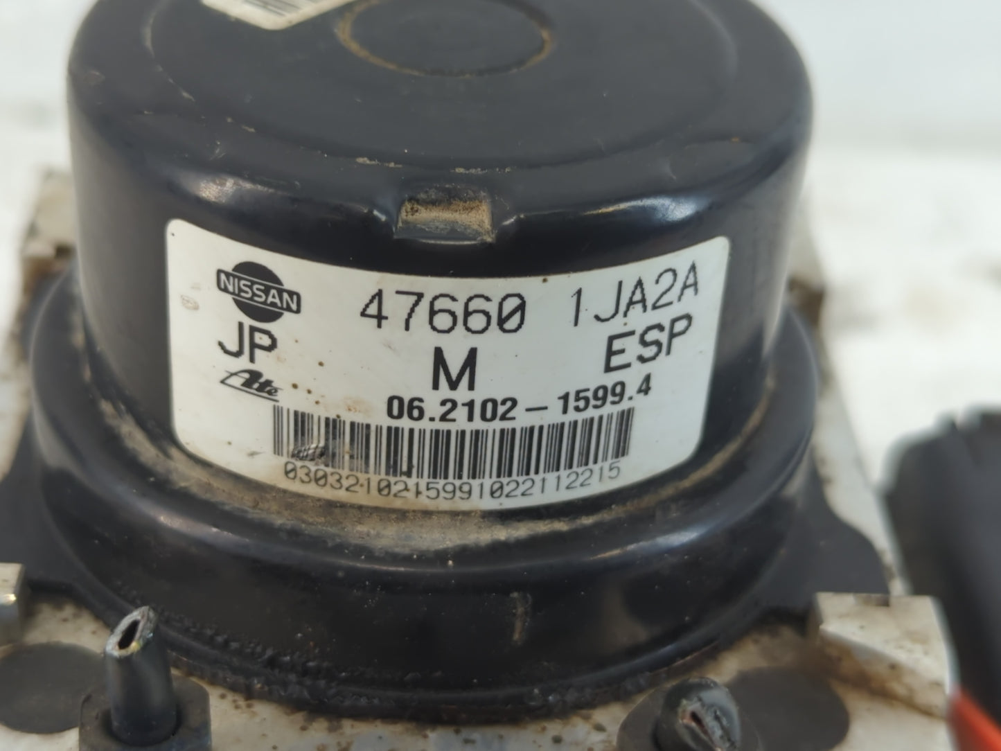 2011-2017 Nissan Quest Anti-Lock Brake ABS Pump Module Actuator OEM P/N:47660 1JA2A 06.2102-1599.4 Fits OEM Used Auto Parts