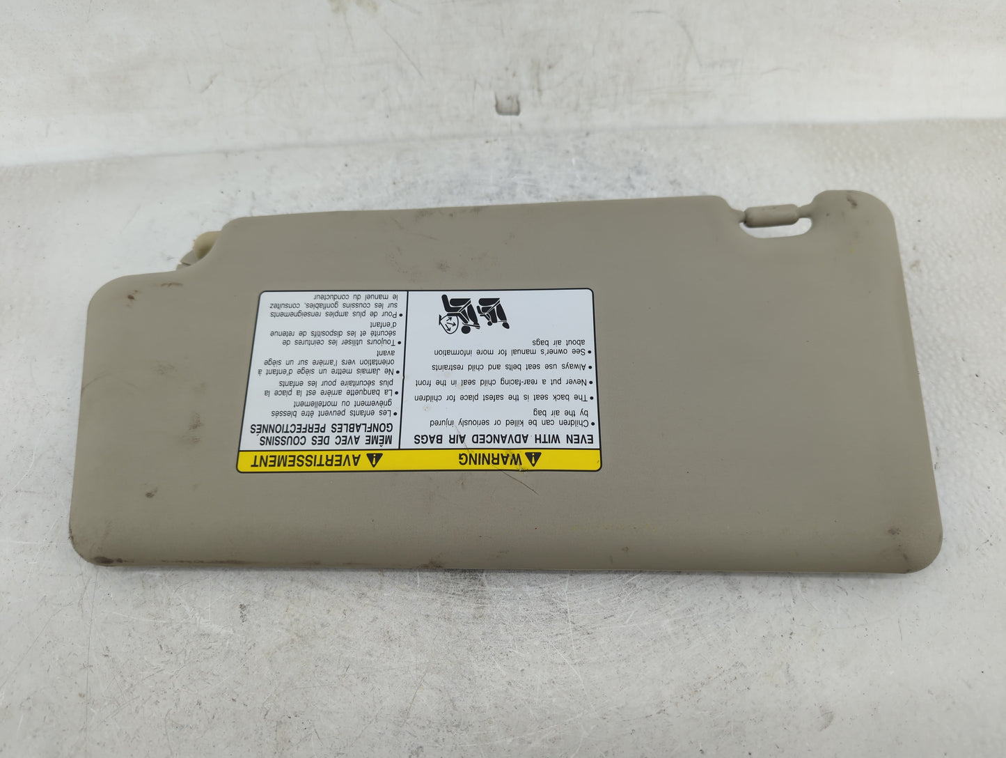 2008-2015 Nissan Rogue Sun Visor Shade Replacement Passenger Right Mirror Fits Fits 2008 2009 2010 2011 2012 2013 2014 2015